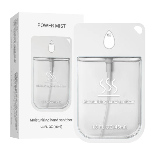 Moisturizing Hand Sanitizer Travel Size for Soft & Clean Hands - Alcohol-Free