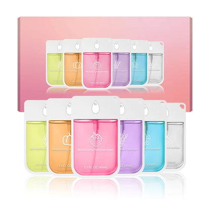 Moisturizing Hand Sanitizer Travel Size for Soft & Clean Hands - Alcohol-Free